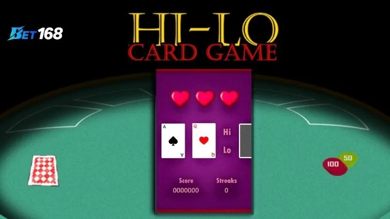 Chiến lược và mẹo chơi Hi-Lo Bet168